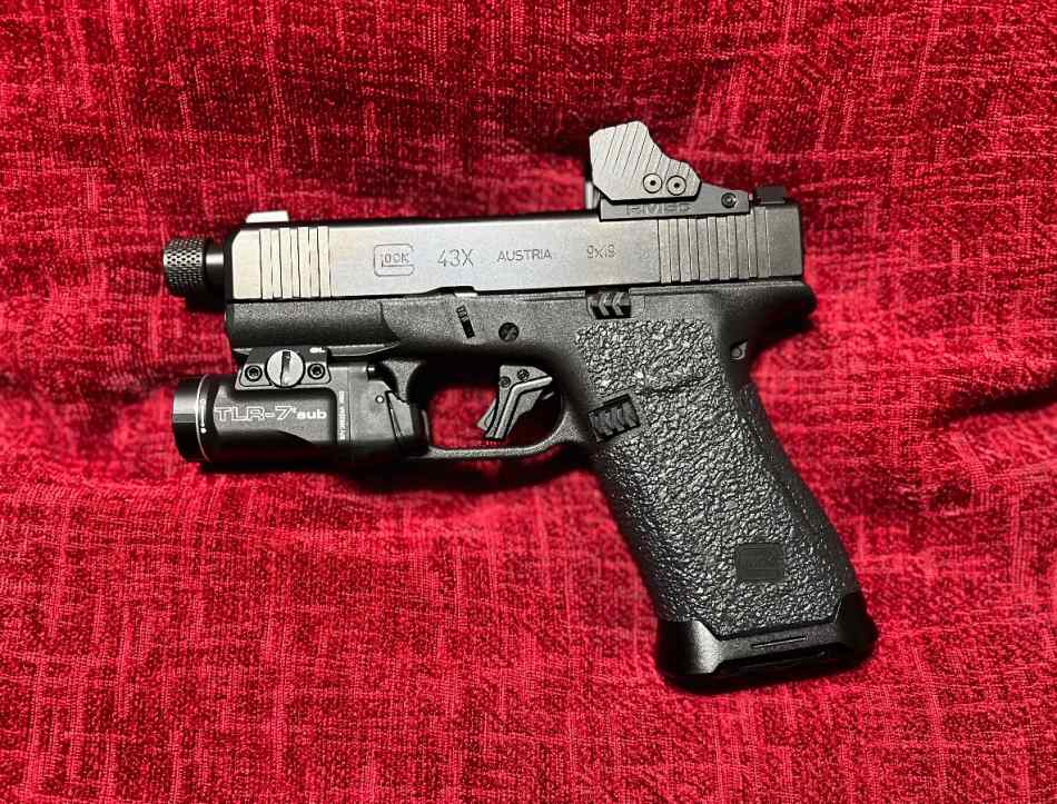 Glock 43x MOS, Shield RMSc, Streamlight TLR-7, etc
