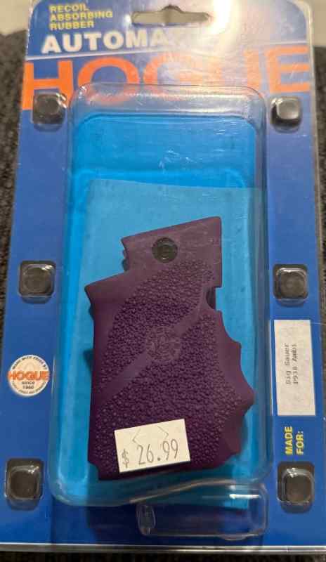 Hogue grip for Sig 939 in purple