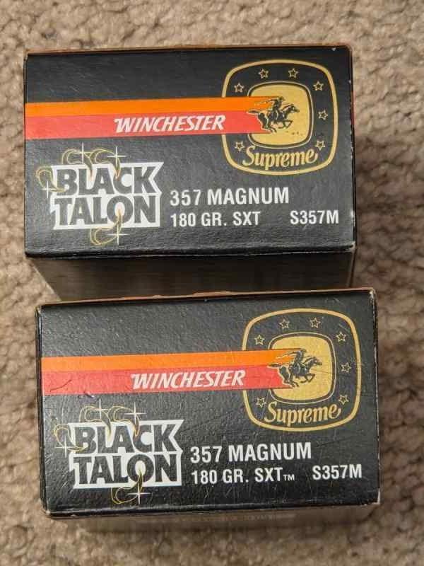 BLACK TALON 357 Magnum Ammo
