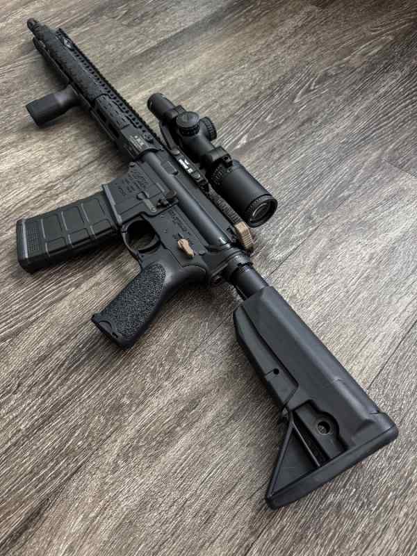 MINT BCM 16 recce rifle with Trijicon Ar15