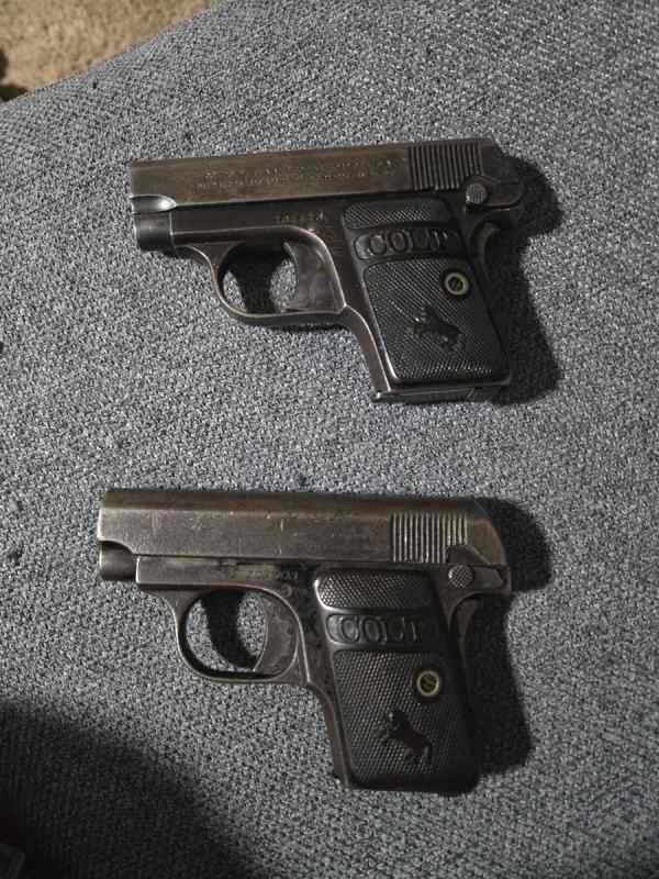 Pocket guns.