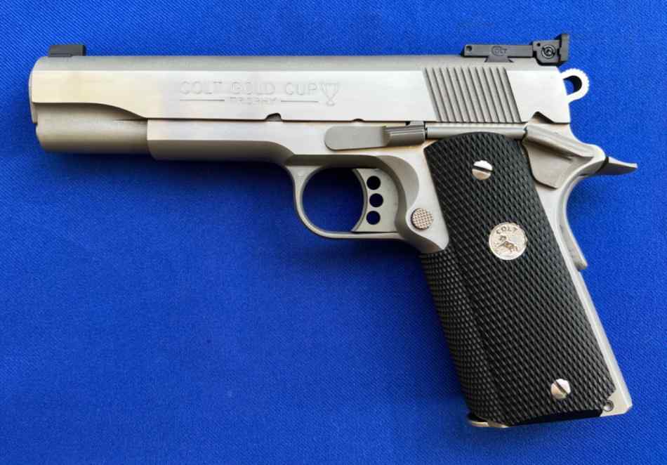 Colt 1911 Gold Cup Trophy 5” Stainless 45 ACP