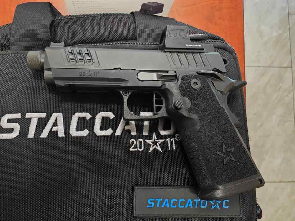 staccato c flat trigger dlc threaded barrel 