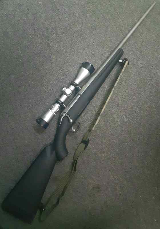 Ruger american .308, sightron 3x9 scope exc.