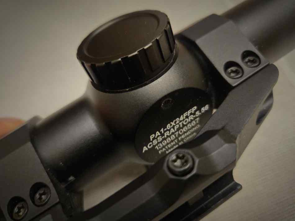 Primary Arms 1-6 LVPO ACSS Aero Mount