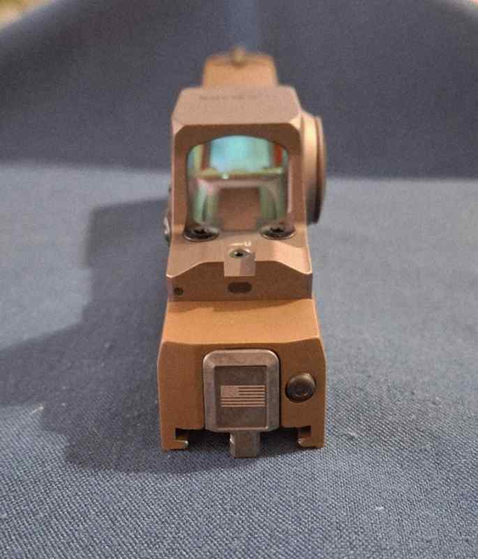 Sig P320 M18 slide with Romeo X Pro FDE 