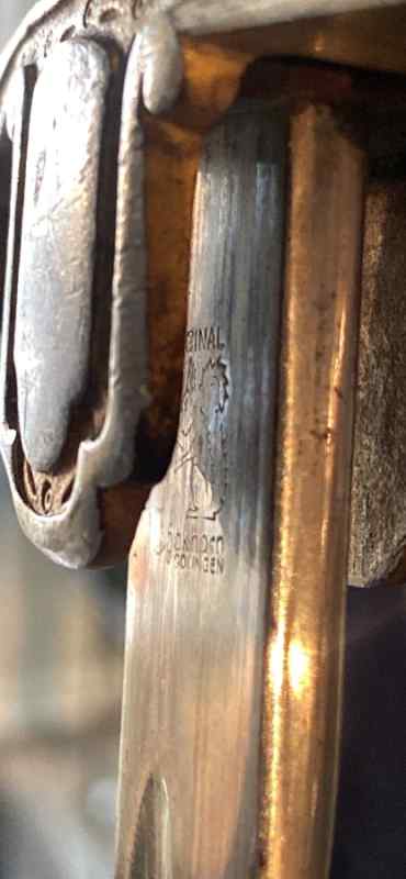 Ww2 German panther head officers sword