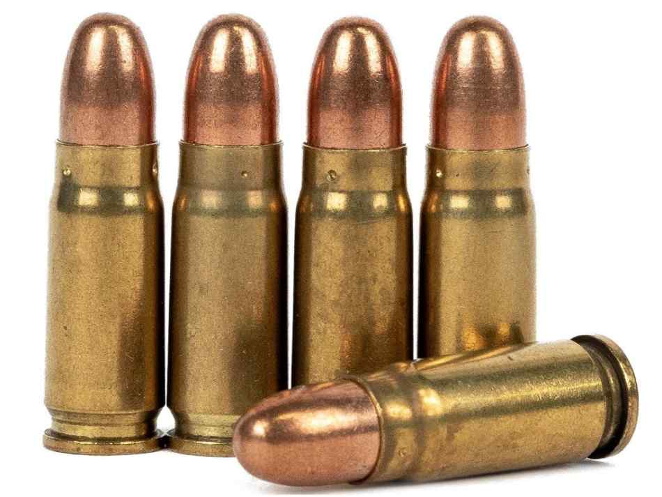 7.62x25 Tokarev Ammo 86 gr FMJ -- 360rds (Broward)