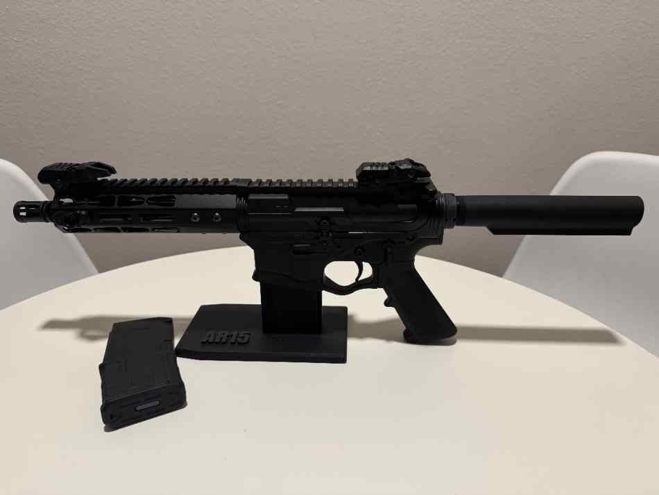 Upgraded ATI 556 AR 7.5” pistol