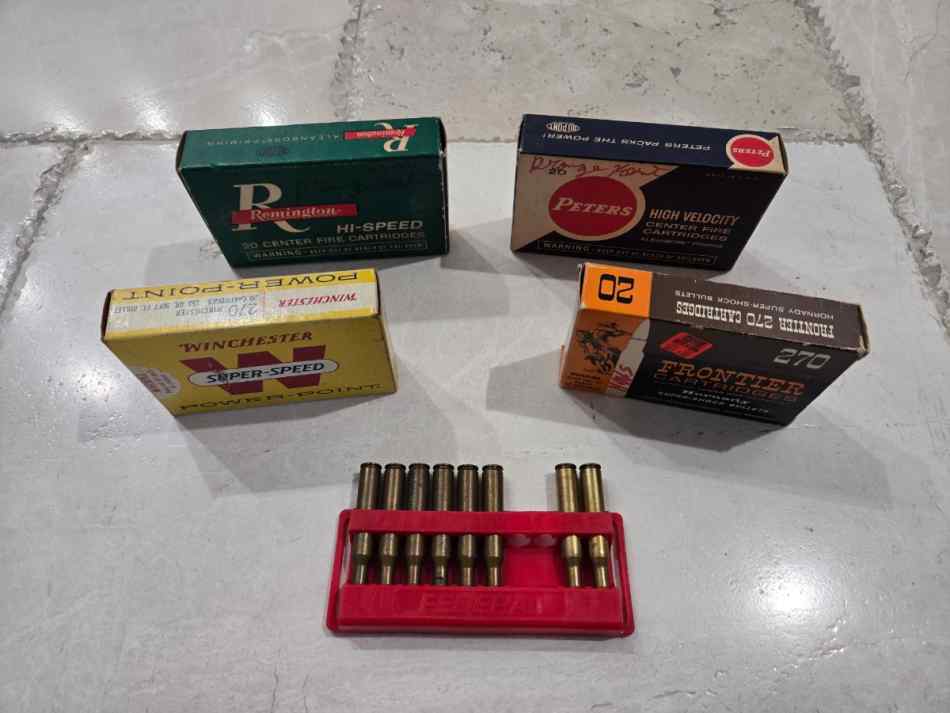 Vintage .270 Winchester Ammo