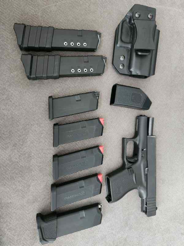Glock 43 with mags