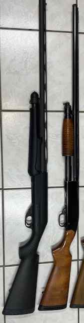 Benelli and Winchester shotguns