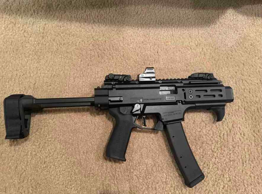 CZ Scorpion Micro S2 with brace and Extras