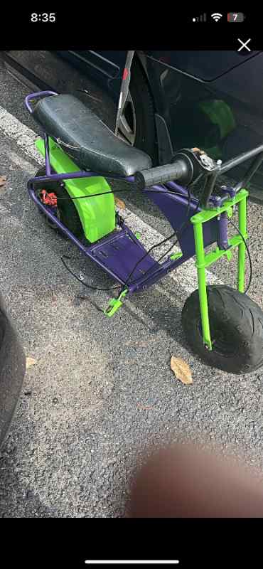 Mini bike and extras