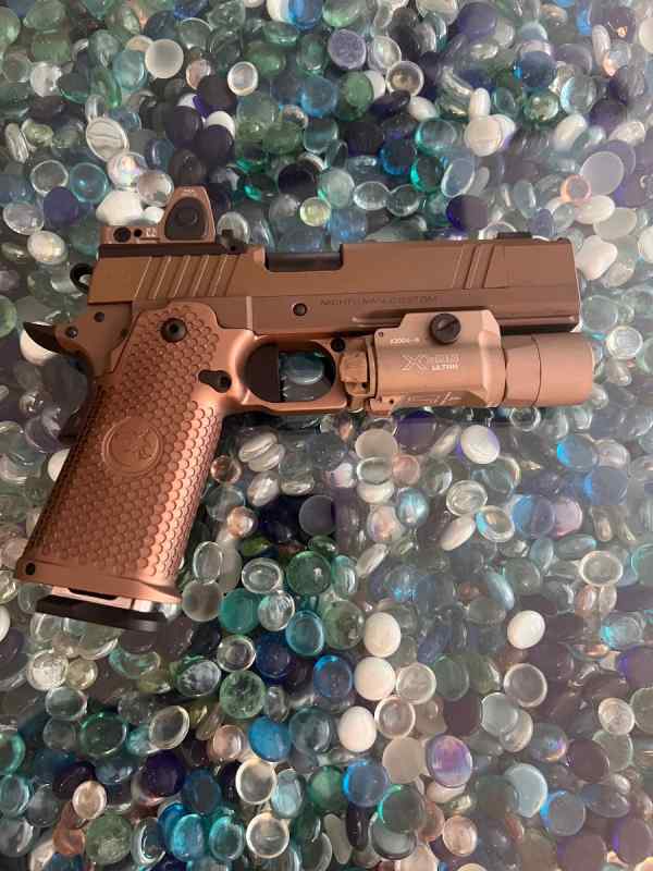 Nighthawk Custom Sand Hawk double stack 1911