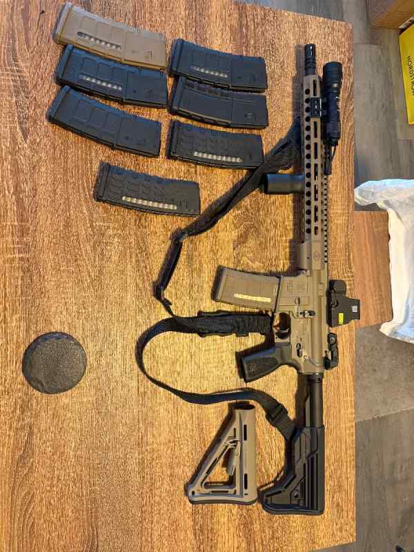 FN15 Tac 3 with EOtech, streamlight, and more 