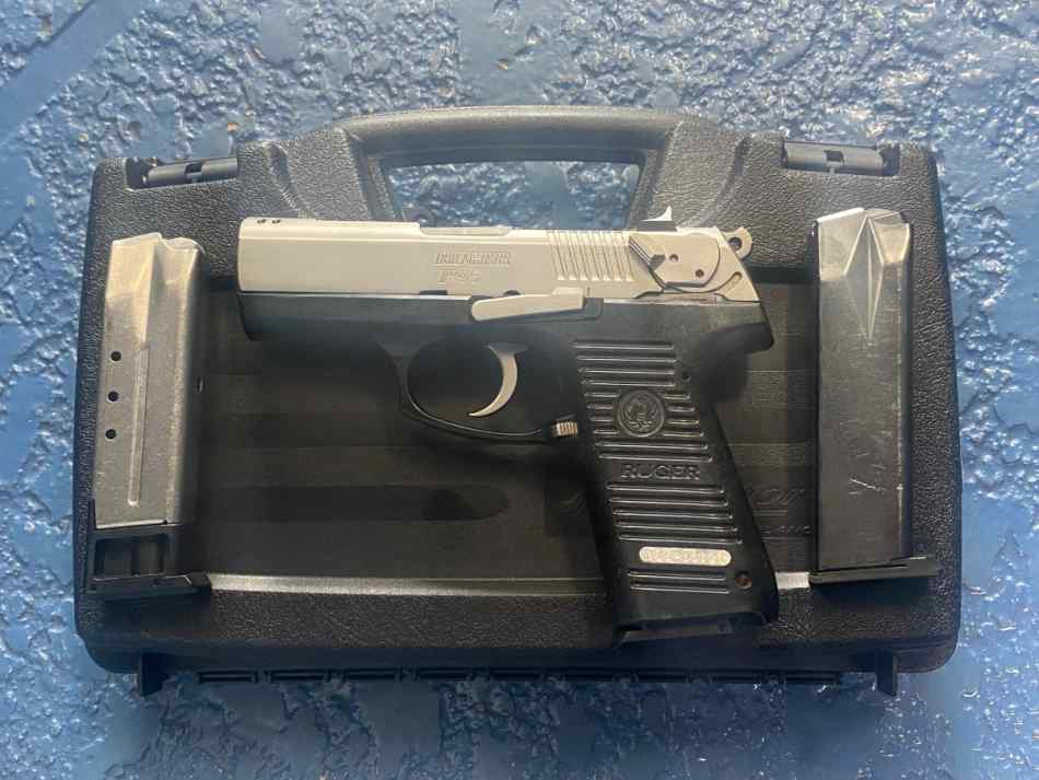 Ruger P95 9mm Pistol W/ 3 Mags 