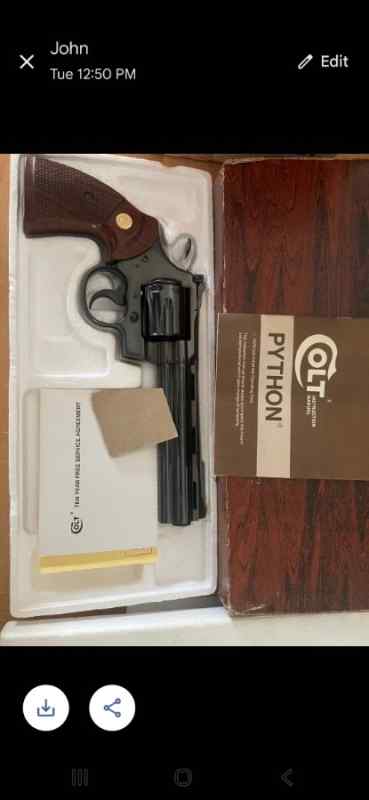 Colt python. 