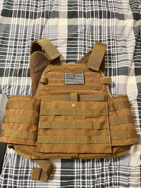 Plate carrier with plates