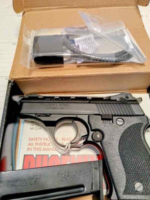 NEW PHOENIX ARMS HP22A .22LR PISTOL