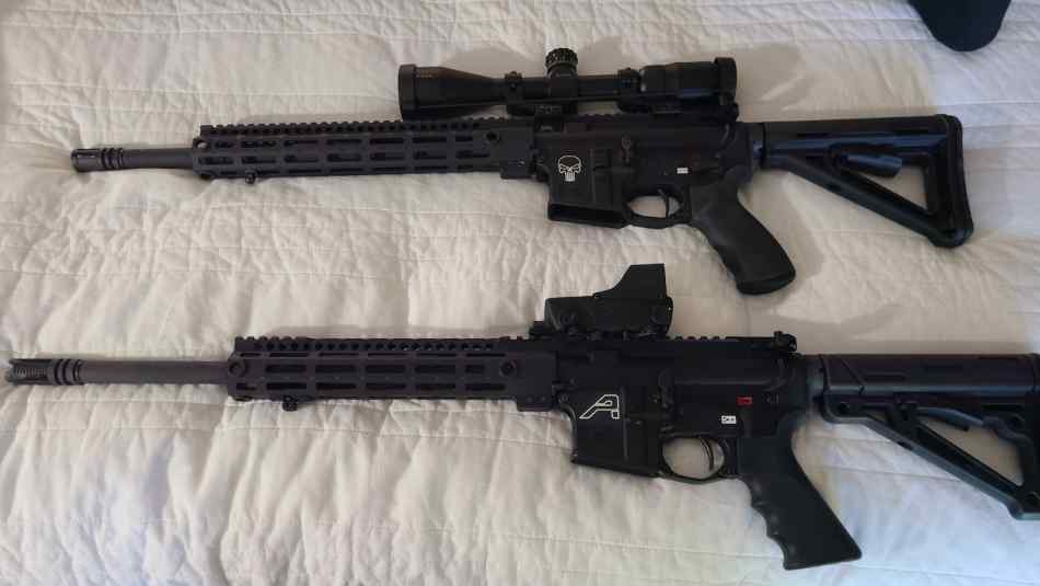 Two AR-15&#039;s 