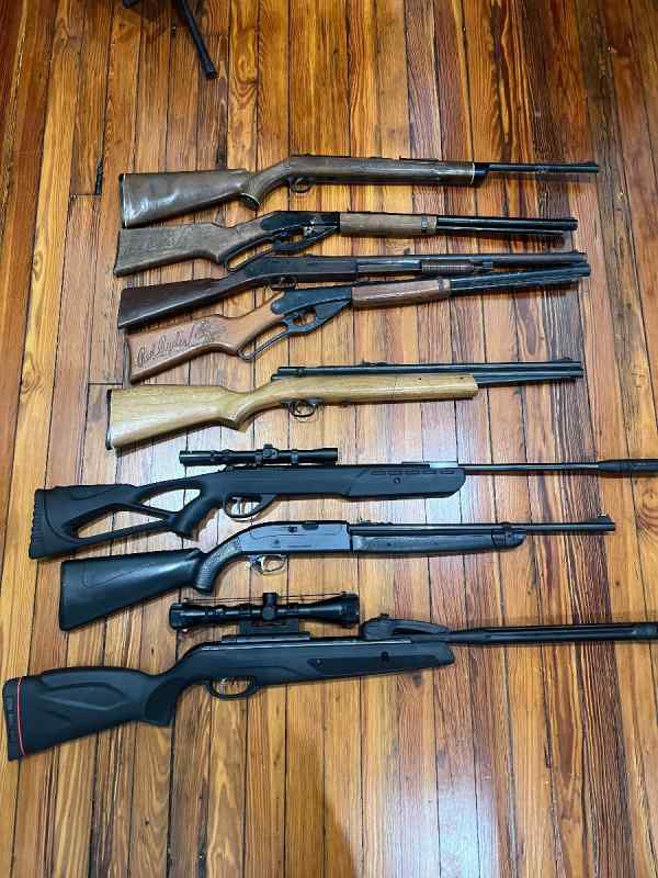 8 Air Rifles (Vintage &amp; Modern)