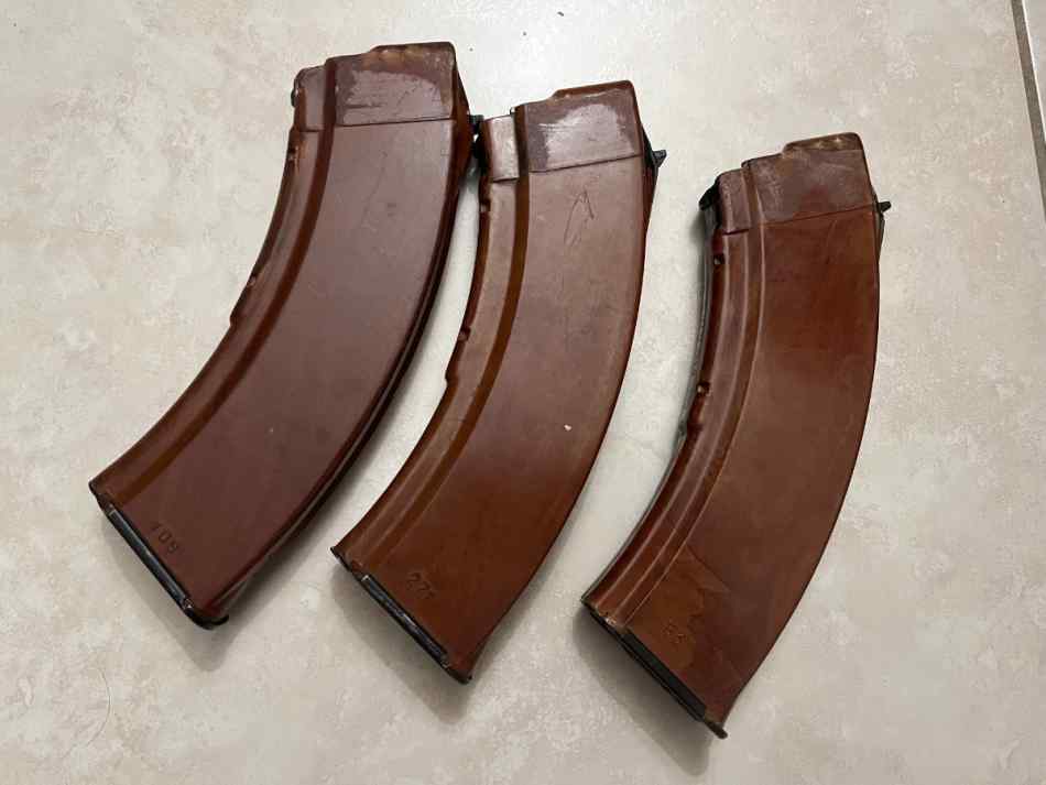Russian Bakelite AK-47 7.62x39mm 30-Round Magazine