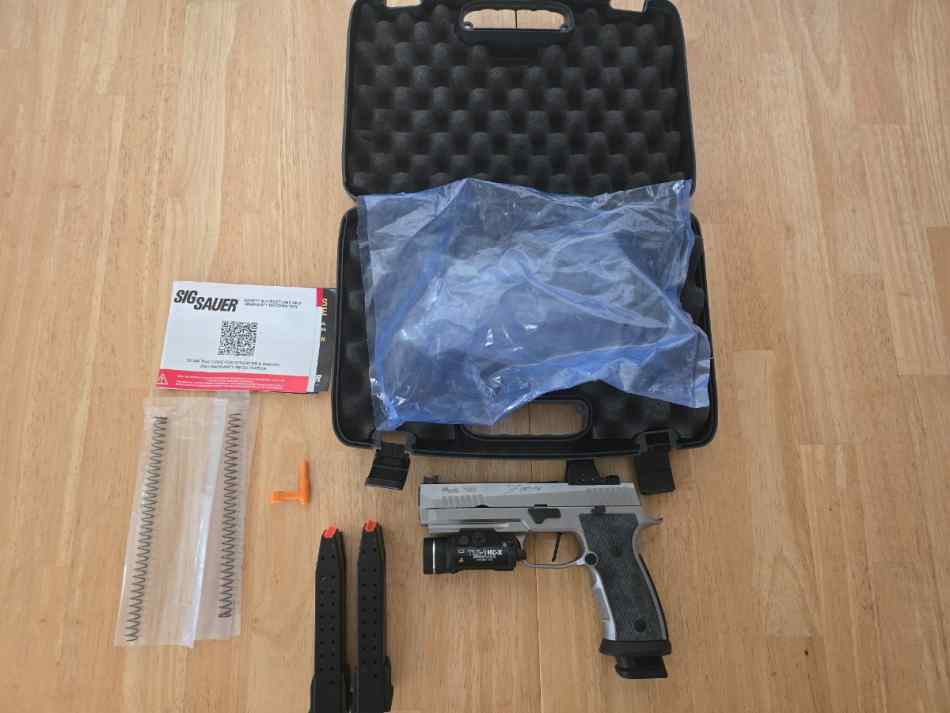 Sig Sauer P320 Xfive SXG pistol 9mm 320SXG5-9-STAS