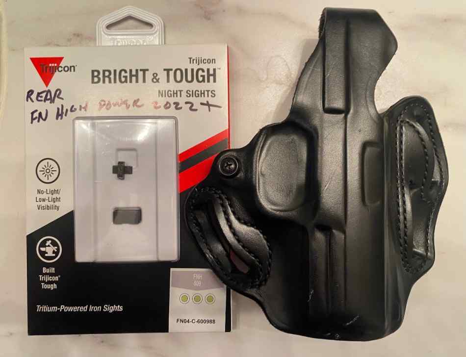 FN 509 holster and NS