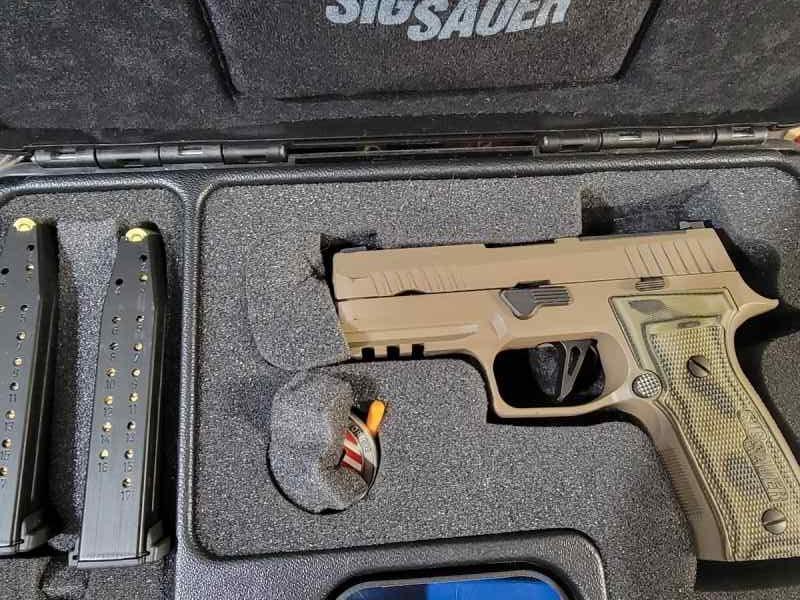 Sig p320 scorpion axg trade for xfive or?
