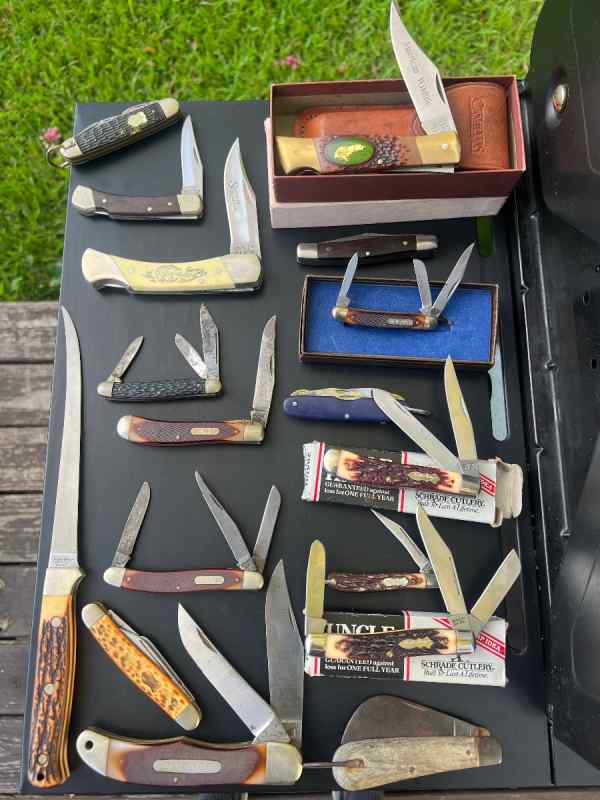 VINTAGE USA Knives for Sale or Trade! 
