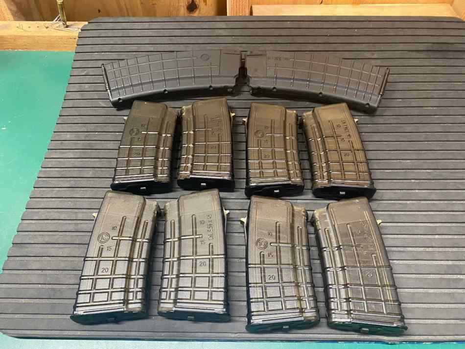 Circle 10 magazines 556/223 AK 