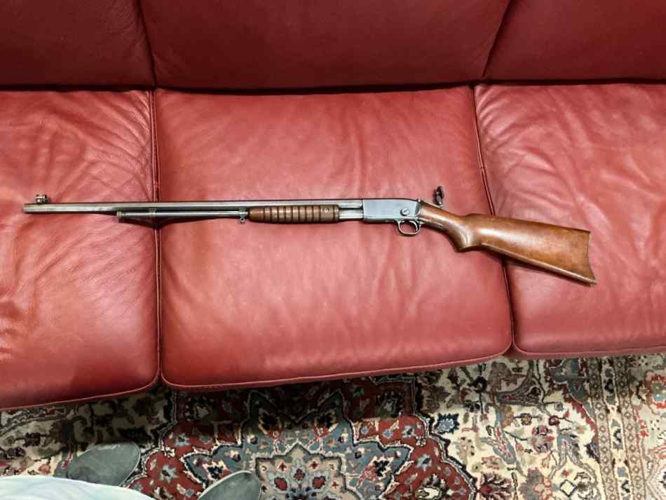 REMINGTON MODEL 12-C NRA EDITION 22 PUMP 