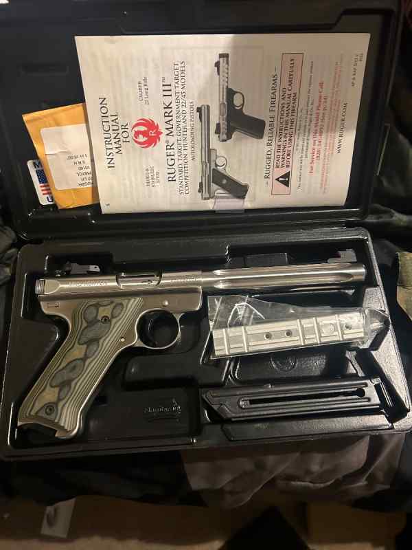 Ruger MK III Hunter SS