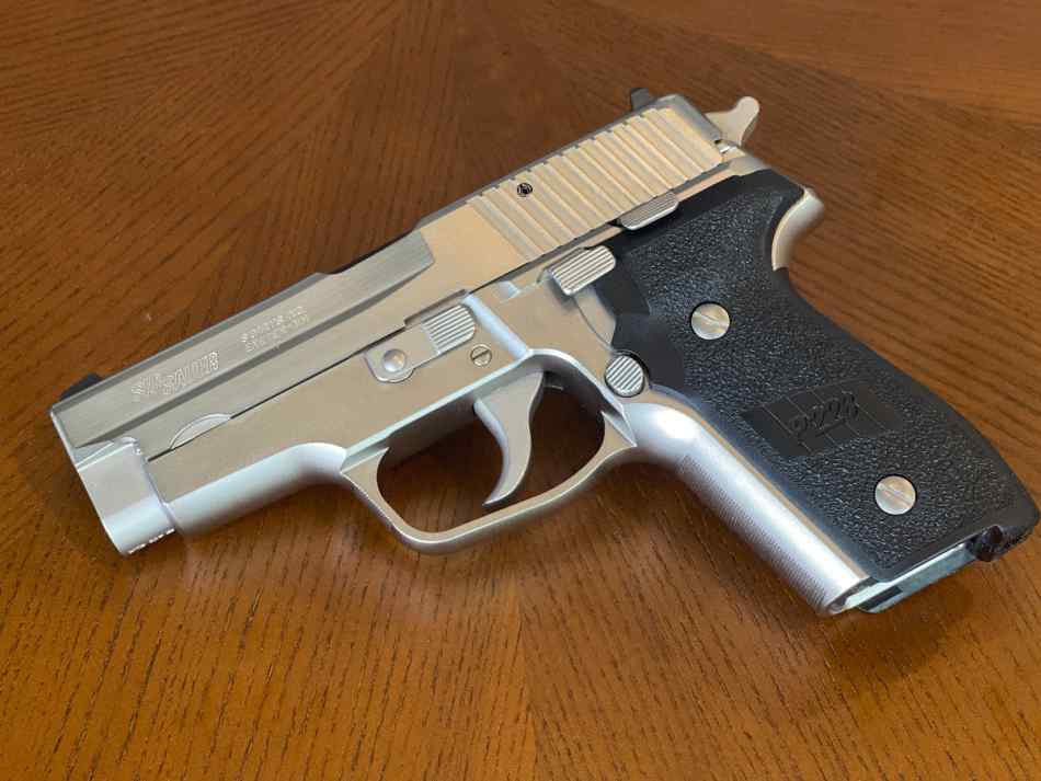 Sig Sauer P228 nickel plated 9mm