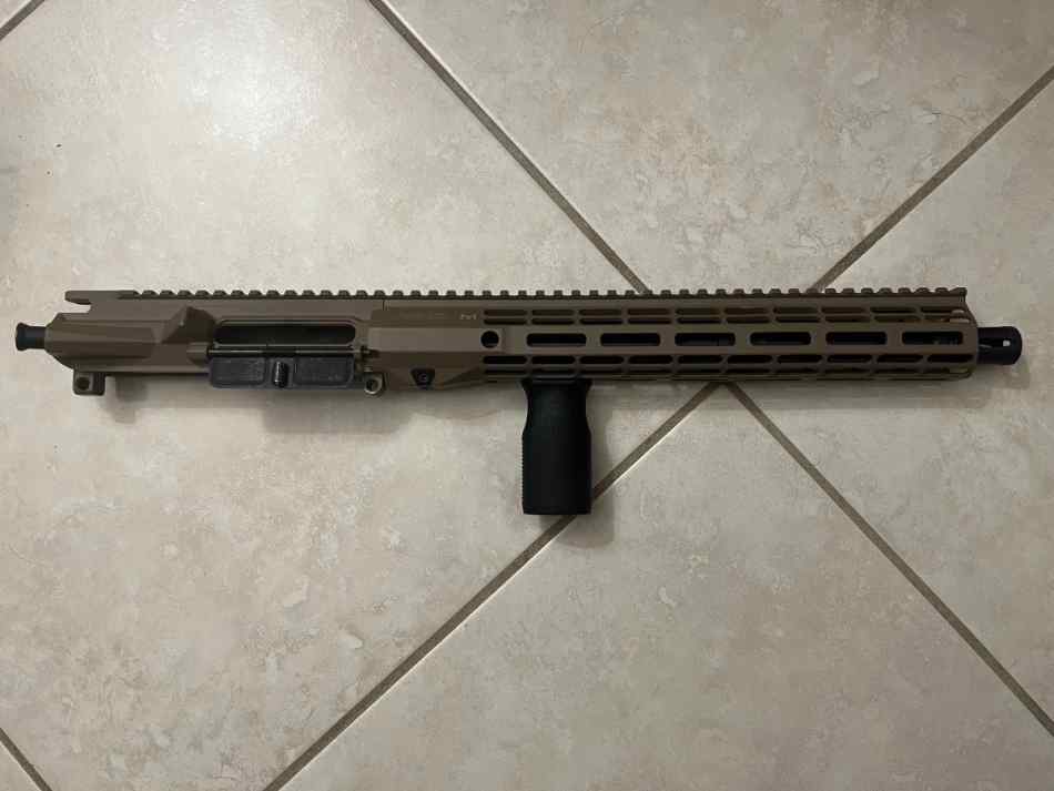 Aero Precision 11.5&quot; 5.56 FDE Stripped Upper 