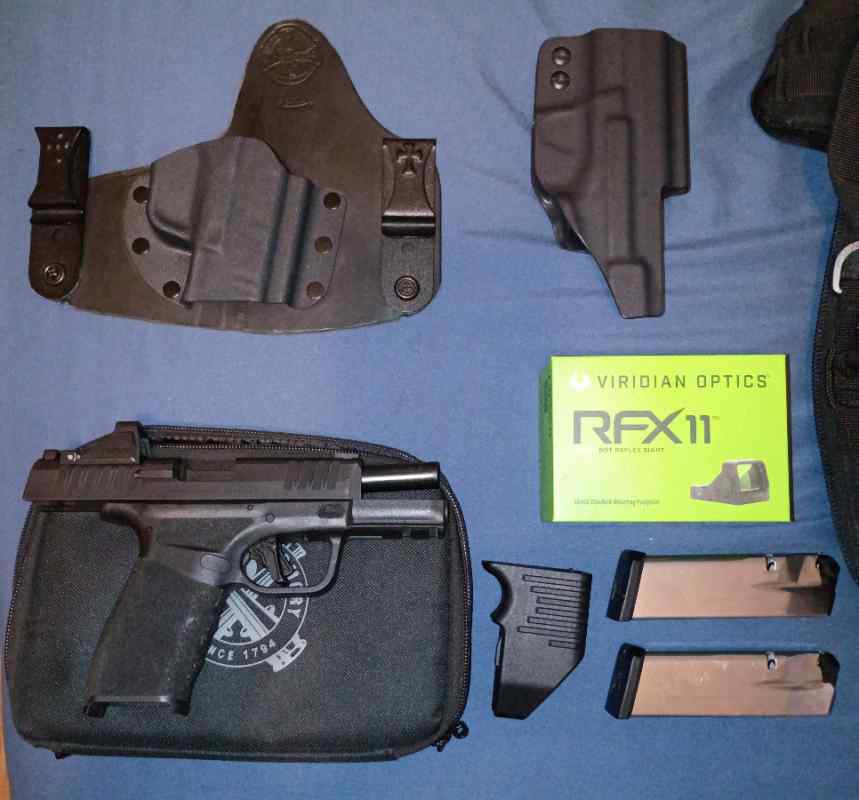 Hellcat PRO OSP w/ Viridian RFX11, Apex Trigger