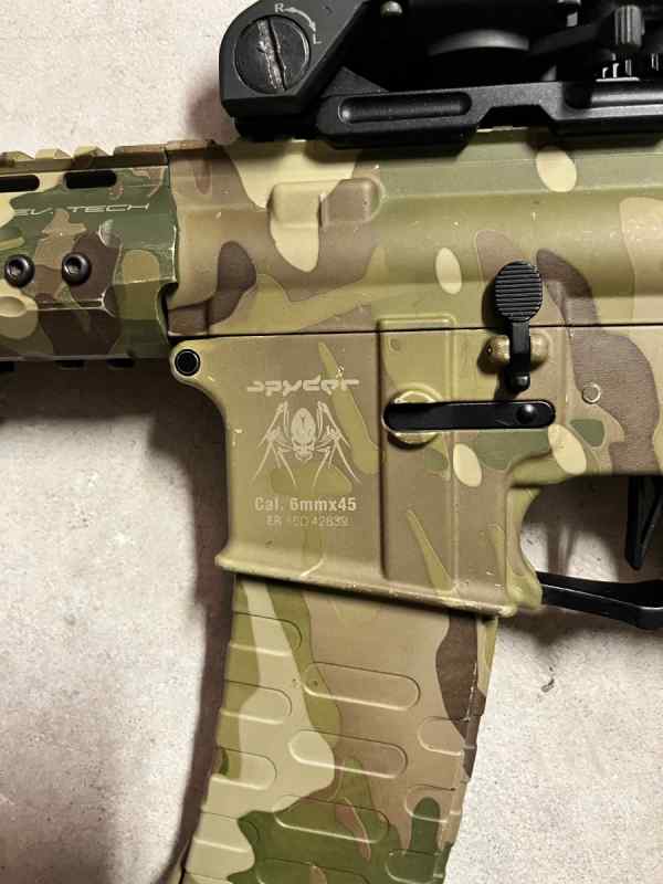 CAMO Airsoft AR15 for sale