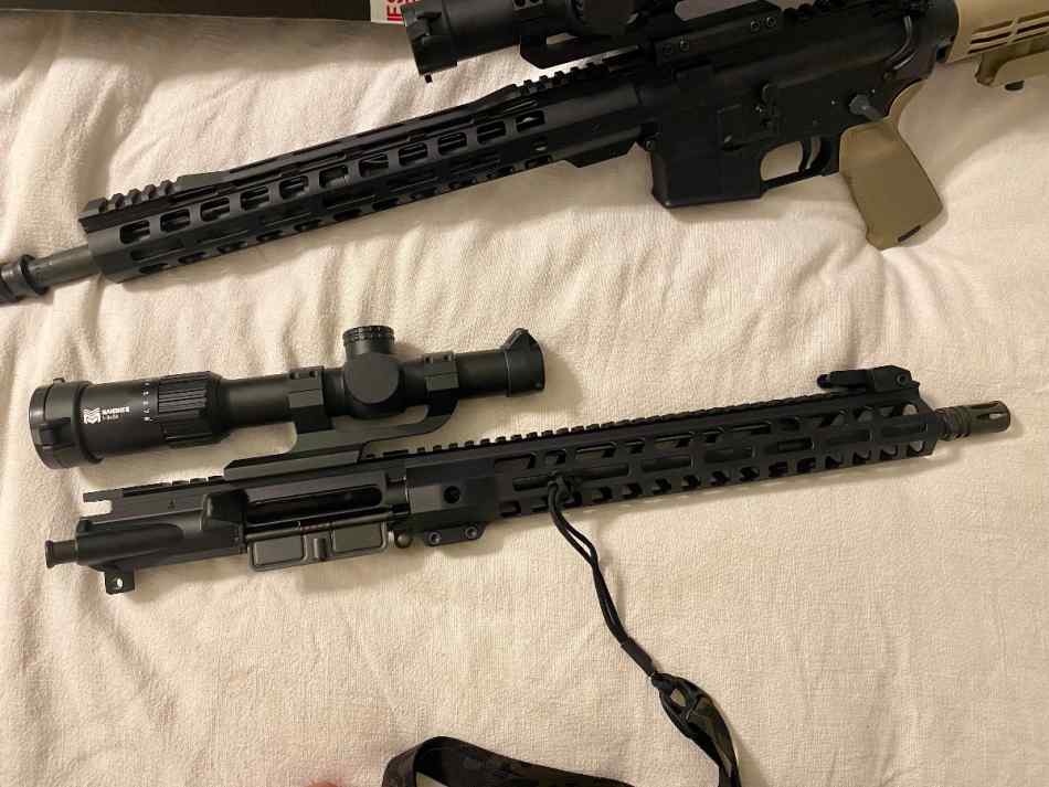 14.7” upper FN barrel brand new