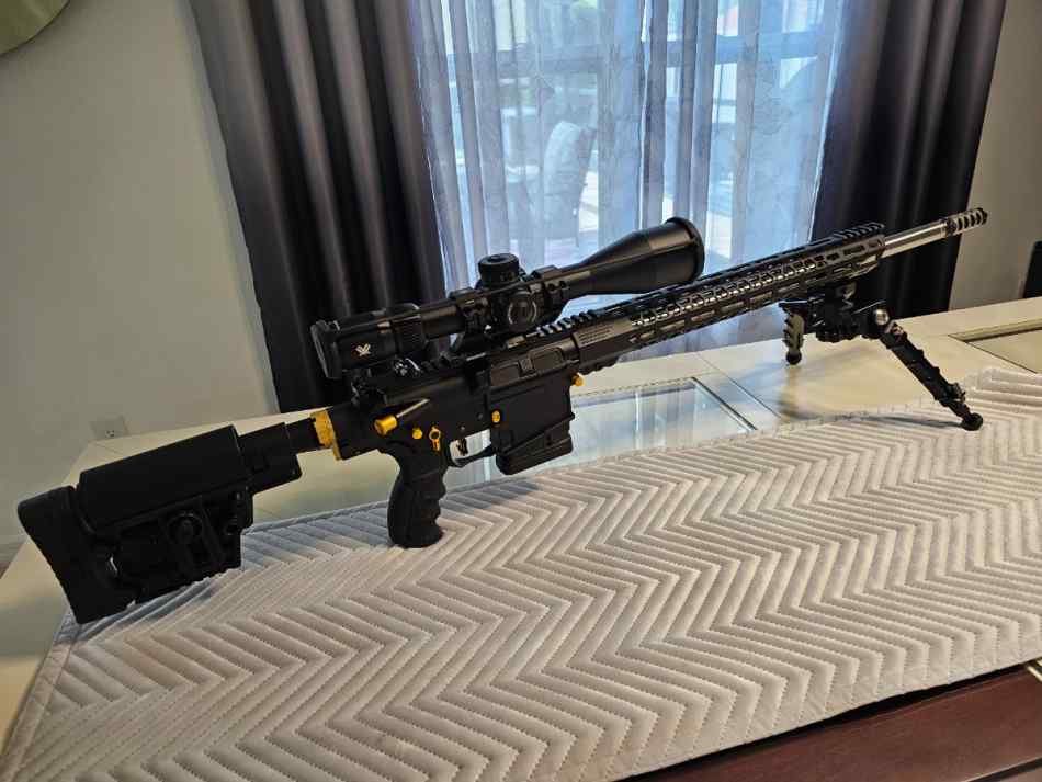 New Bespoke 6.5 Creedmoor AR-10 MP 24 Custom X1422