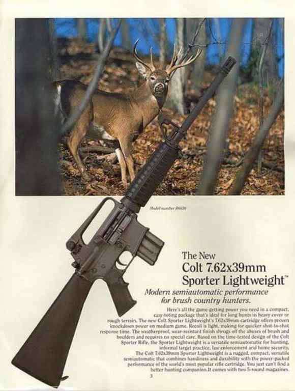 Colt Sporter MT6830 Pre-ban 7.62x39 