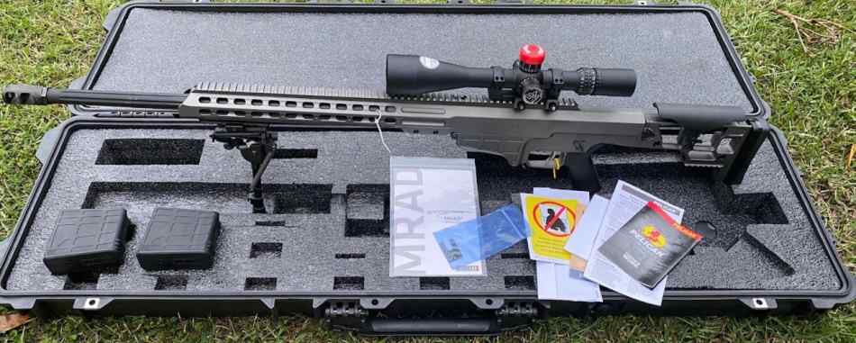 Barrett MRAD Side Folder in 6.5 Creedmoor NIB Pack