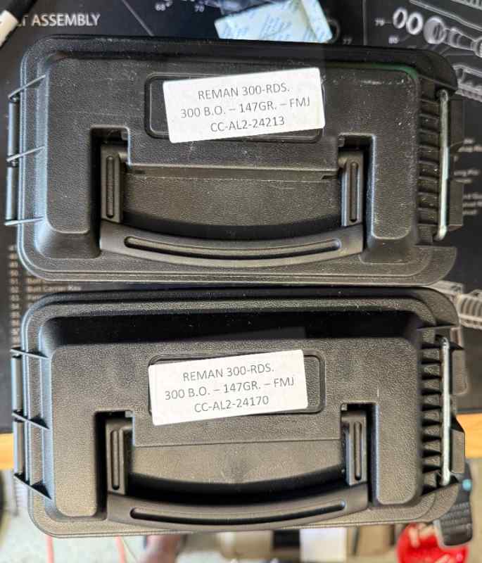 600rds - Capital 300BLK 147gr &quot;REMAN&quot; FMJ
