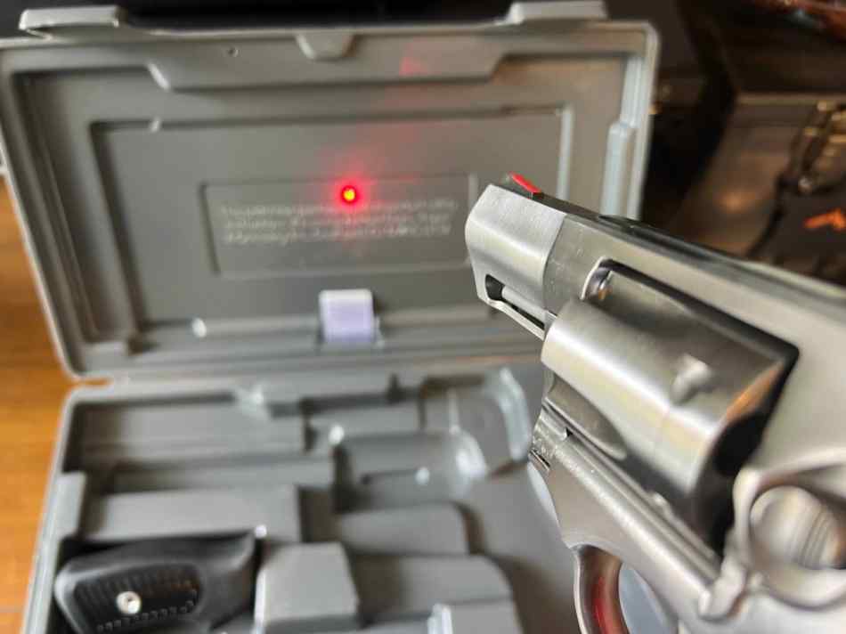 Ruger SP101 w/ Crimson Trace