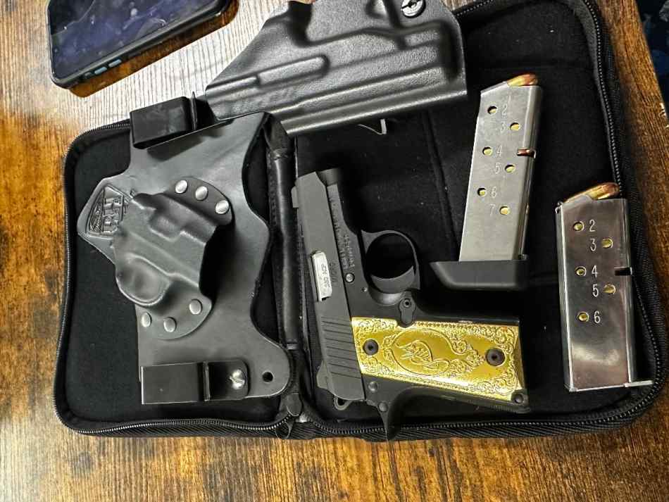 Custom beautiful Kimber micro 1911 .380