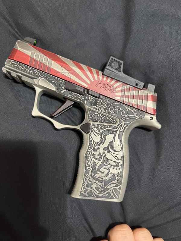 Sig sauer p365x custom