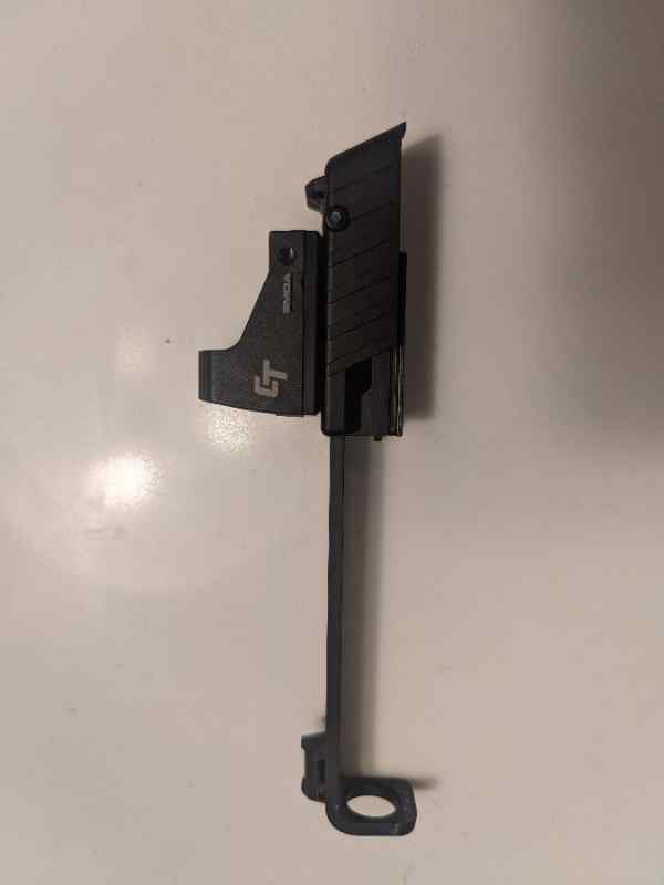 Kel-tec P17 slide with red dot