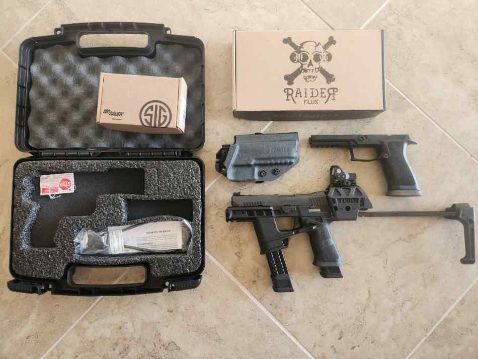 Sig P320 X-Five w/ FLUX Raider &amp; Romeo 1