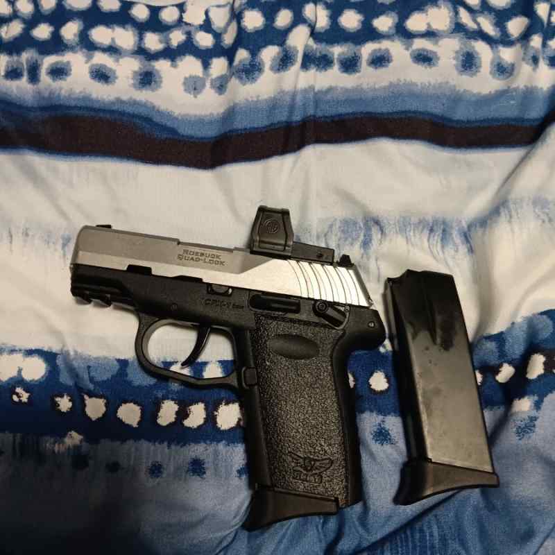 Sccy cpx1 9mm optic ready with sig red dot FT