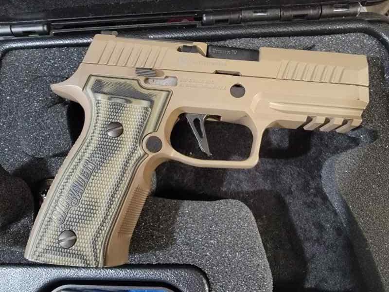Sig p320 scorpion axg 